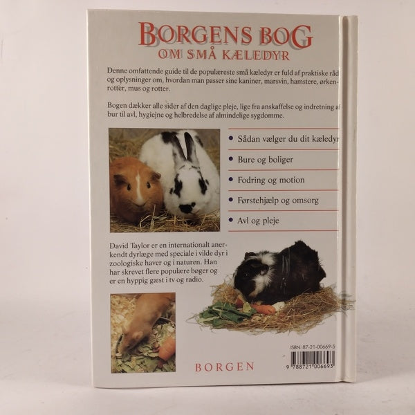 Borgens bog om små kæledyr - Køb, pleje, avl af David Taylor