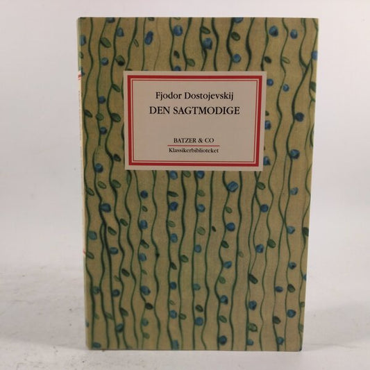 Den sagtmodige af Fjodor Dostojevskij