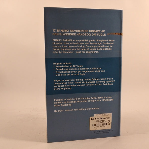 Fugle i farver - Politikens Naurguider af Tommy Dybbro