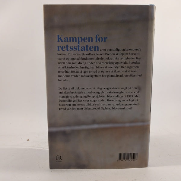 Kampen for retsstaten af Preben Wilhjelm