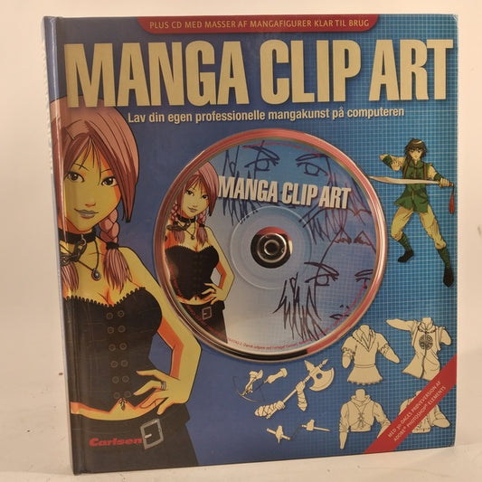 Manga clip art - lav din egen professionelle mangakunst på computeren af Hayden Scott Baron