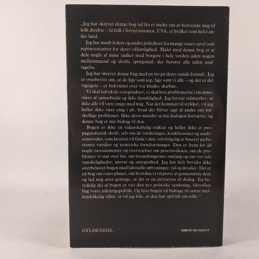 Perestrojka - Nytænkning i russisk politik af Mikhail Gorbatjov