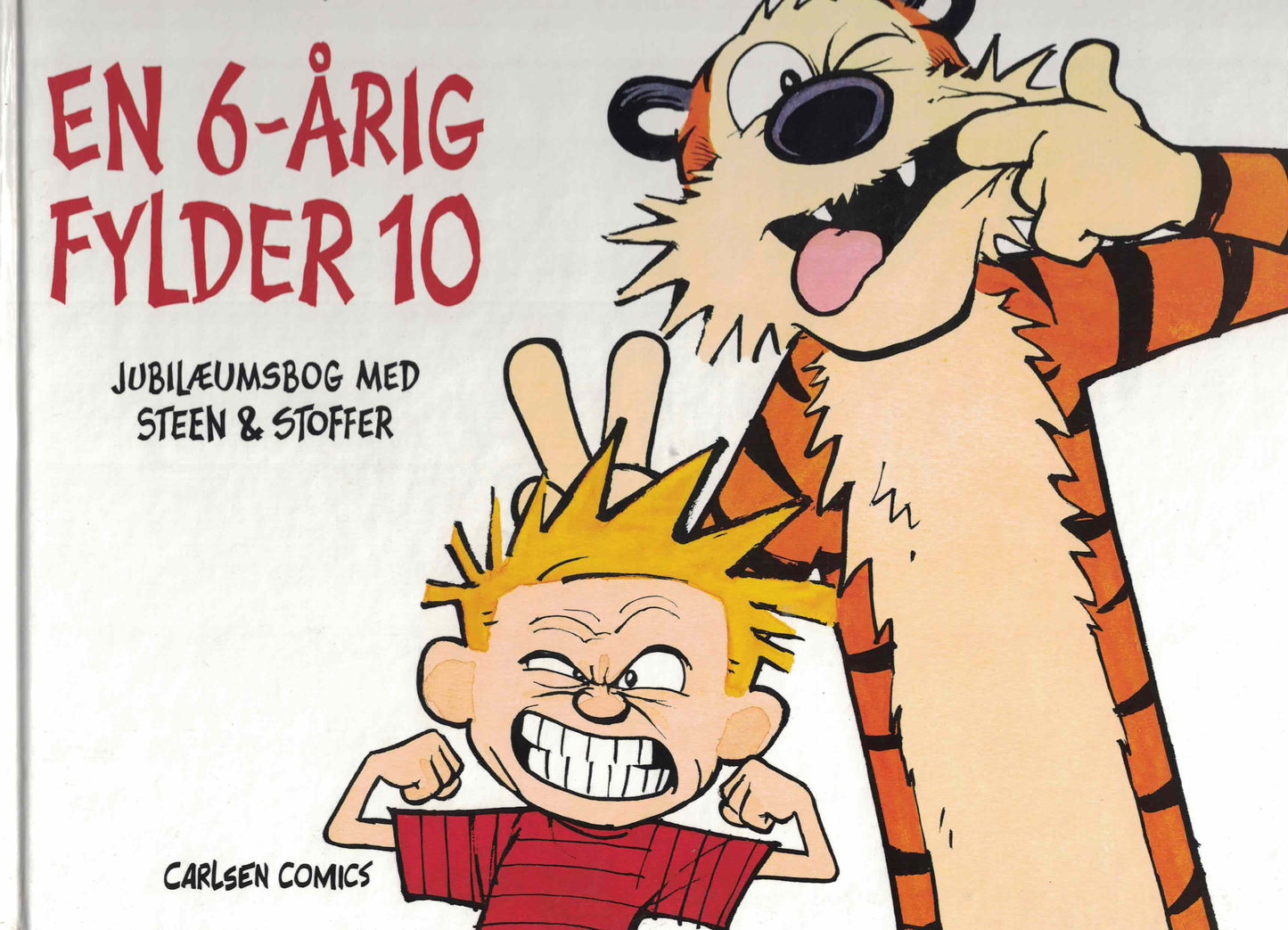 Steen og stoffer hardback jubilæumsbog - En 6-årig Fylder 10