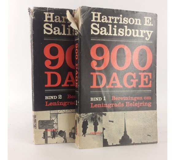 900 dage - Beretningen om Leningrads Belejring 1 -2 af Harrison E. Salisbury