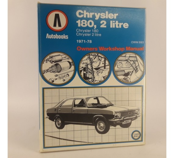 Chrysler 180, 2 Litre 1971-76 Autobook