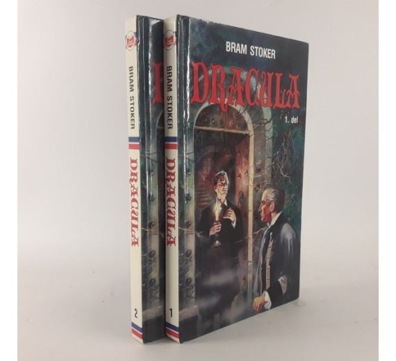 Dracula, bind 1 samt 2 af Bram Stoker