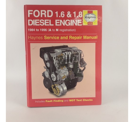 Haynes Ford 1,6 & 1,8 diesel engine 1984-96 A to N registration