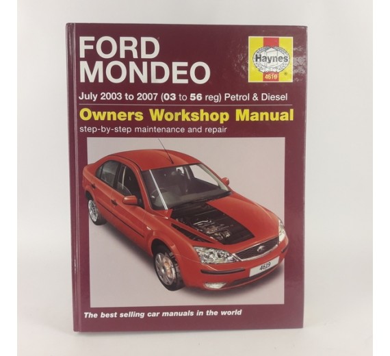 Ford Mondeo July 2003 to 2007 (03 to 56 reg) petrol & diesel