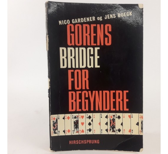 Gorens bridge for begyndere af Nico Gardener og Jens Boeck